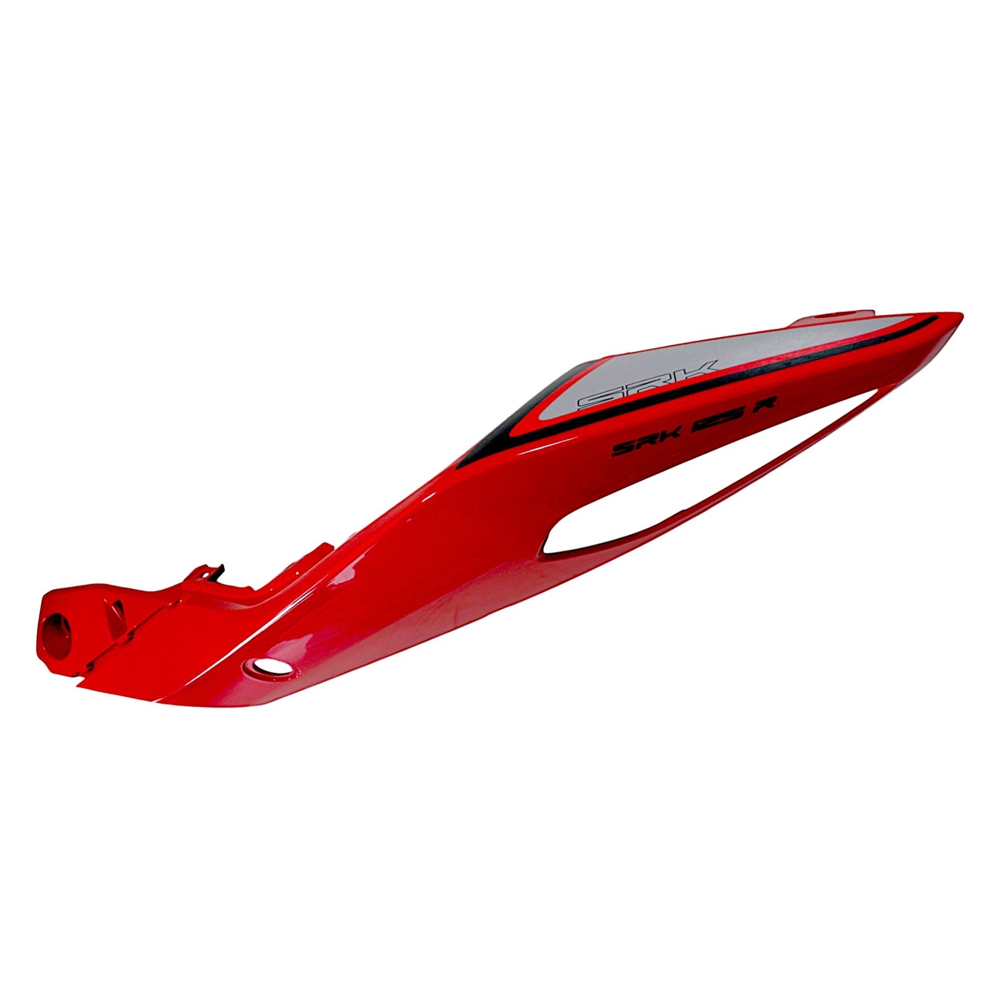 QJ MOTOR SRK 125-R ARKA YAN PANEL SOL KIRMIZI #RK 53678